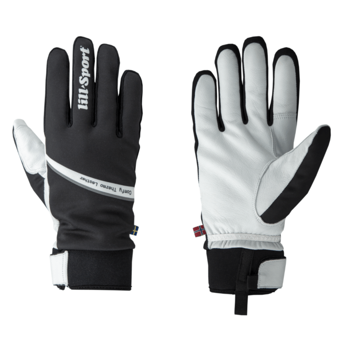 LillSport Comfy Thermo Leather must/valge