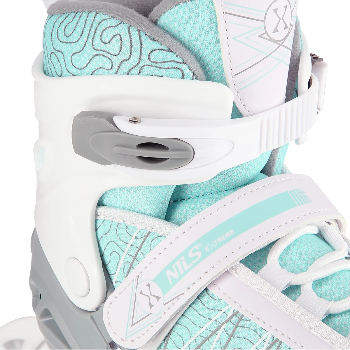 2in1 (rull)uisud NILS EXTREME NH11912A In-line Skates/Hockey Ice Skates, valge-münt, M (35-38) - Image 3
