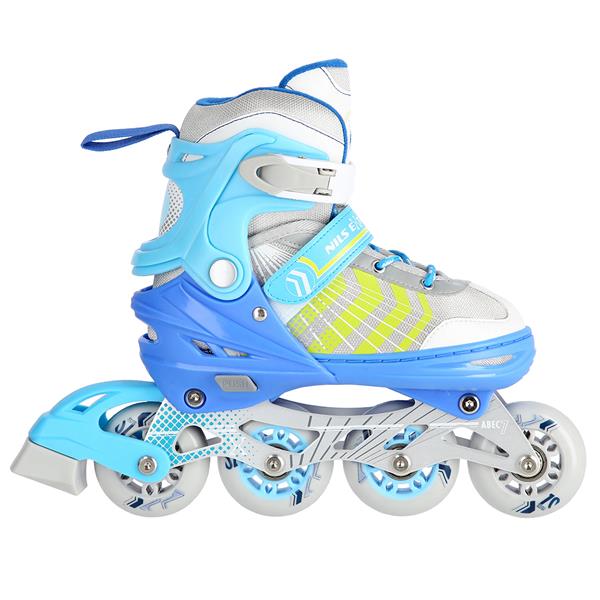 4in1 (rull)uisud NILS EXTREME NH18192 In-line Skates/Hockey Ice Skates, valge-sinine, M (34-38) - Image 3