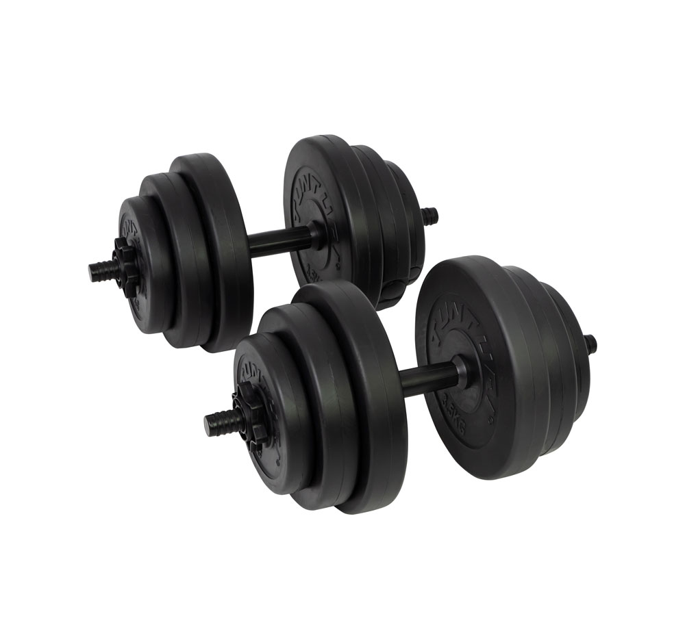 Hantel TUNTURI Vinyl Dumbbellset 28kg