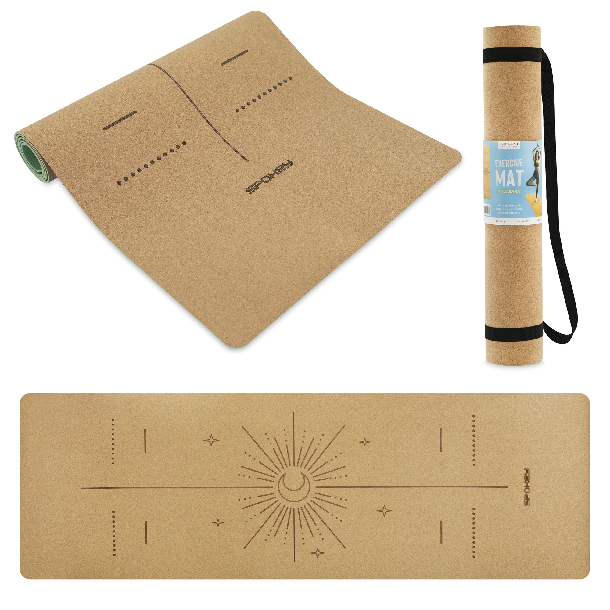 Joogamatt SPOKEY Savasana, korgist - Image 2