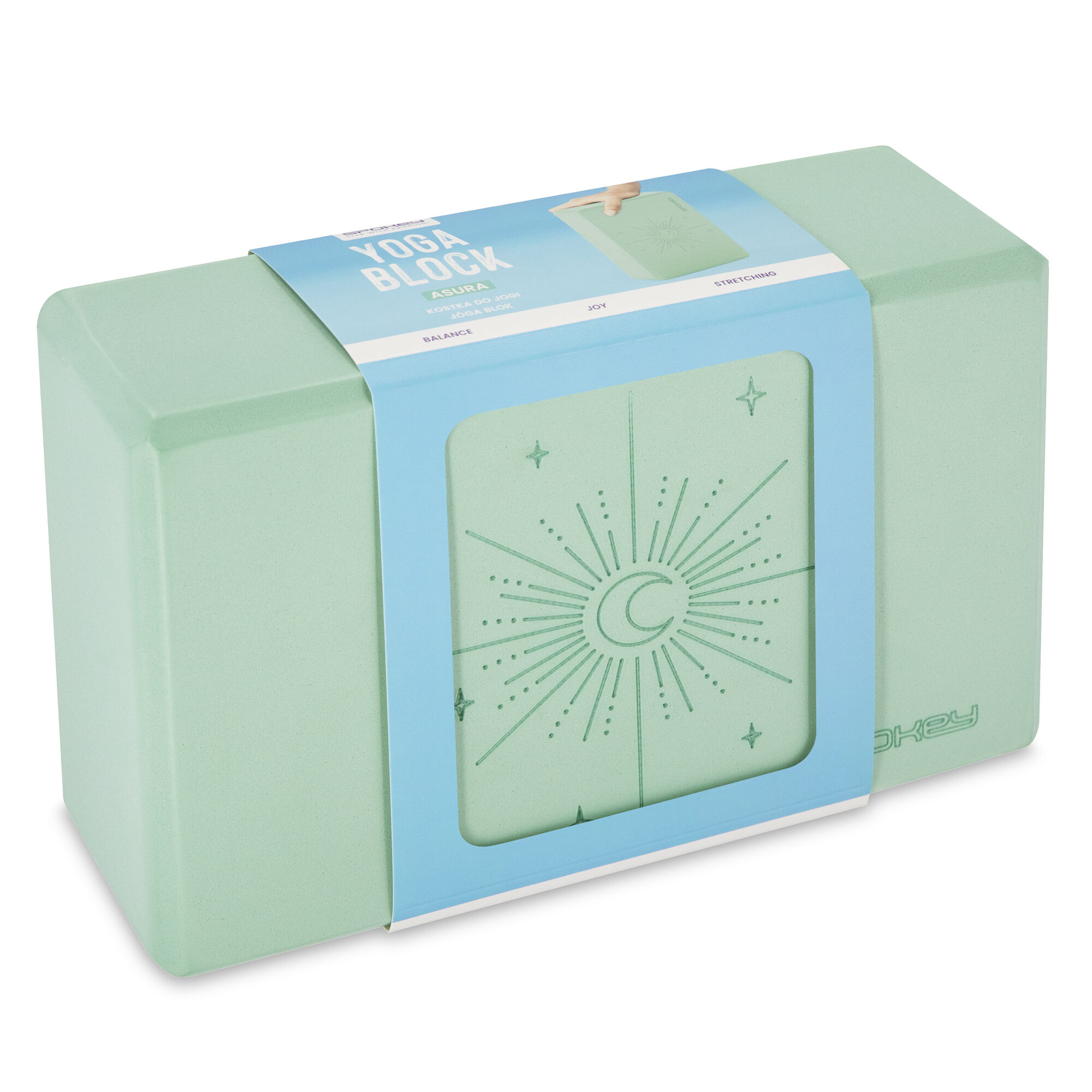 Joogaplokk SPOKEY ASURA, heleroheline - Image 2