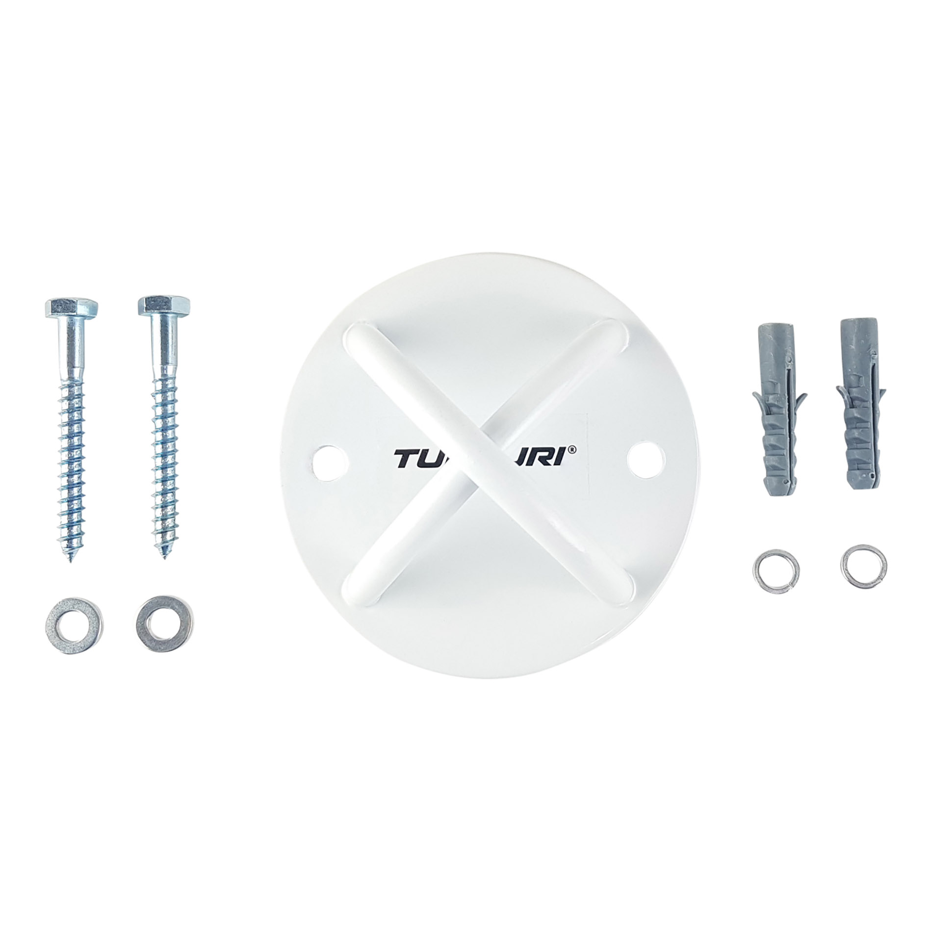 Kinnitus treeningrihmadele TUNTURI Suspension Trainer Mount, valge - Image 3