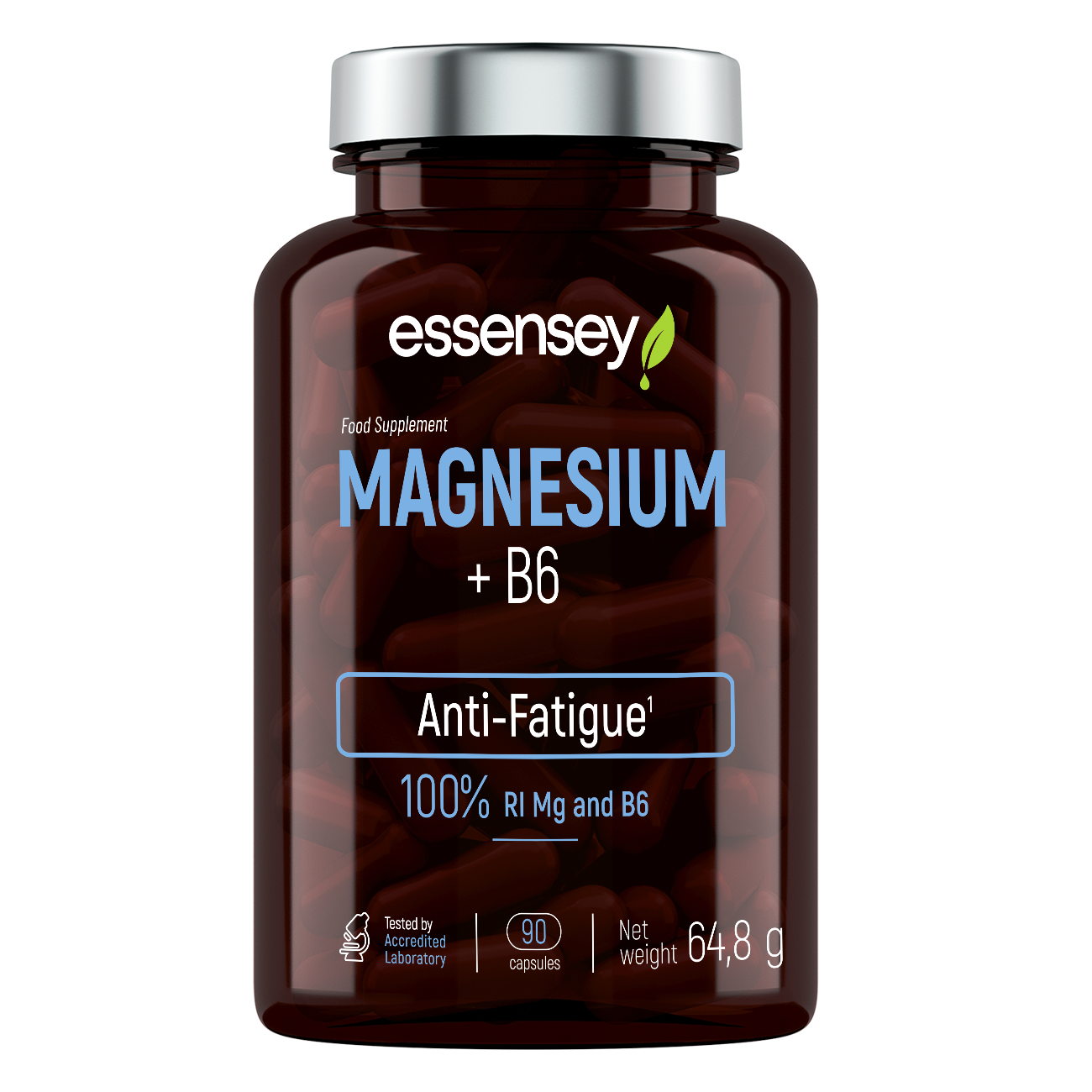 Magneesium TREC ESSENSEY MAGNESIUM + B6 90 kapslit