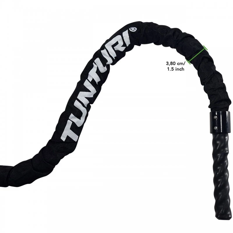 Nöör Tunturi Pro Battle Rope With Protection, 15m - Image 4