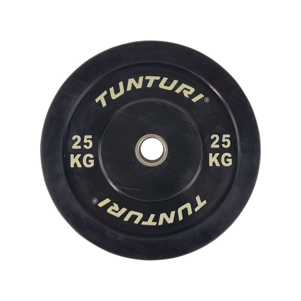 Raskusketas TUNTURI Training Bumper Plate, 50 mm, 25 kg