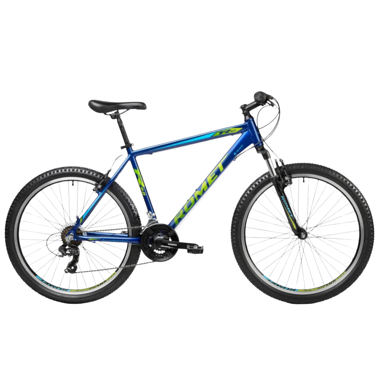 Jalgratas ROMET Rambler R6.0, 26" sinine-roheline (L)