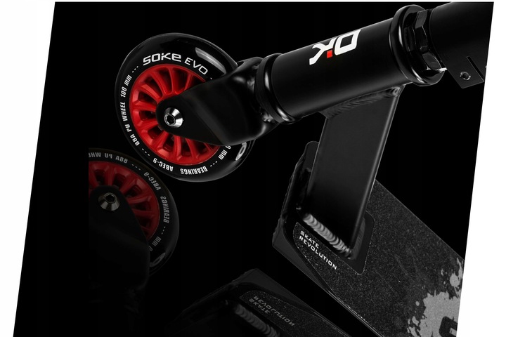 Trikitõukeratas SOKE EVO, must-punane - Image 3