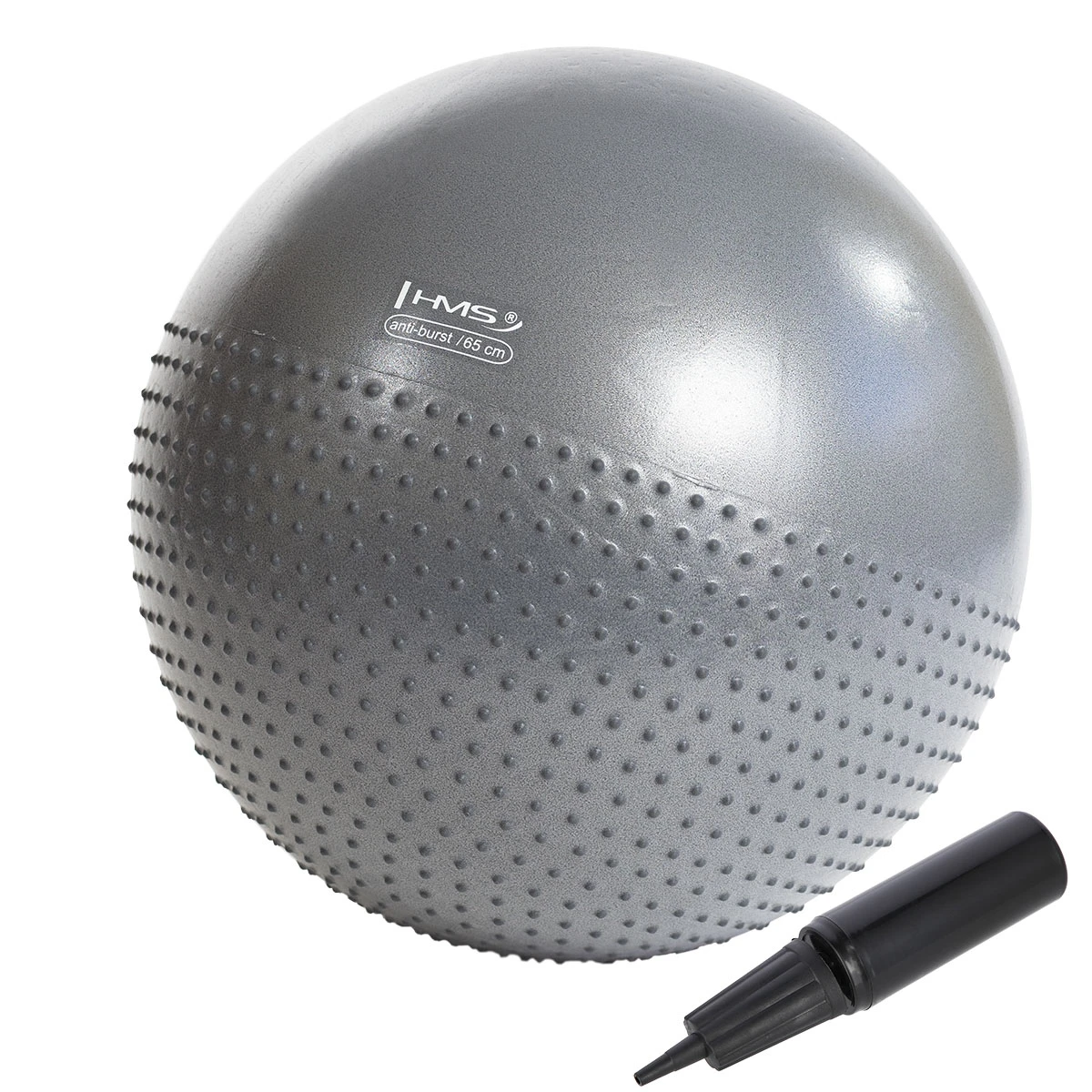 Võimlemispall HMS YB03N Gym Ball 65 cm, hall