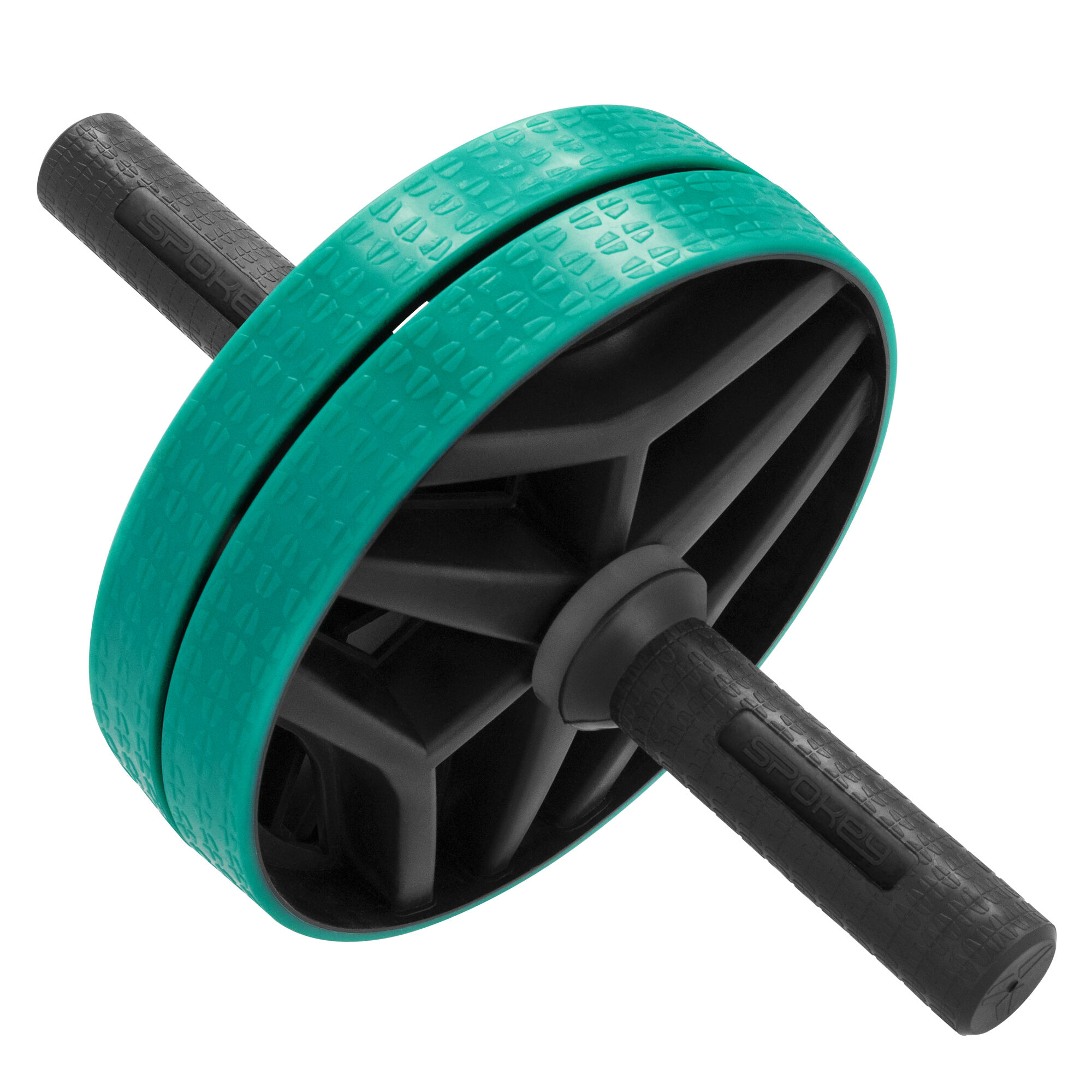 Võimlemisrull SPOKEY Twin, must-roheline - Image 2