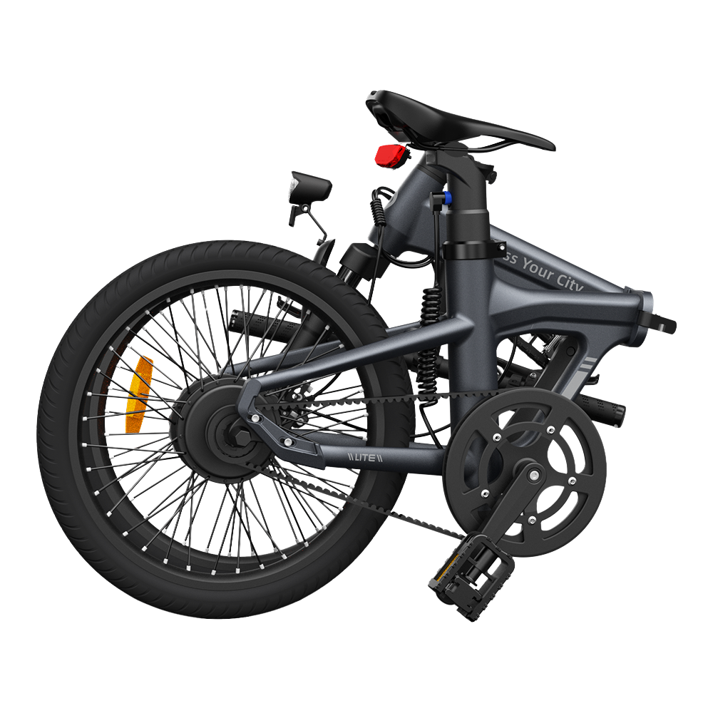 Kokkupandav elektrijalgratas ADO A20S AIR esiamordiga, hall - Image 2