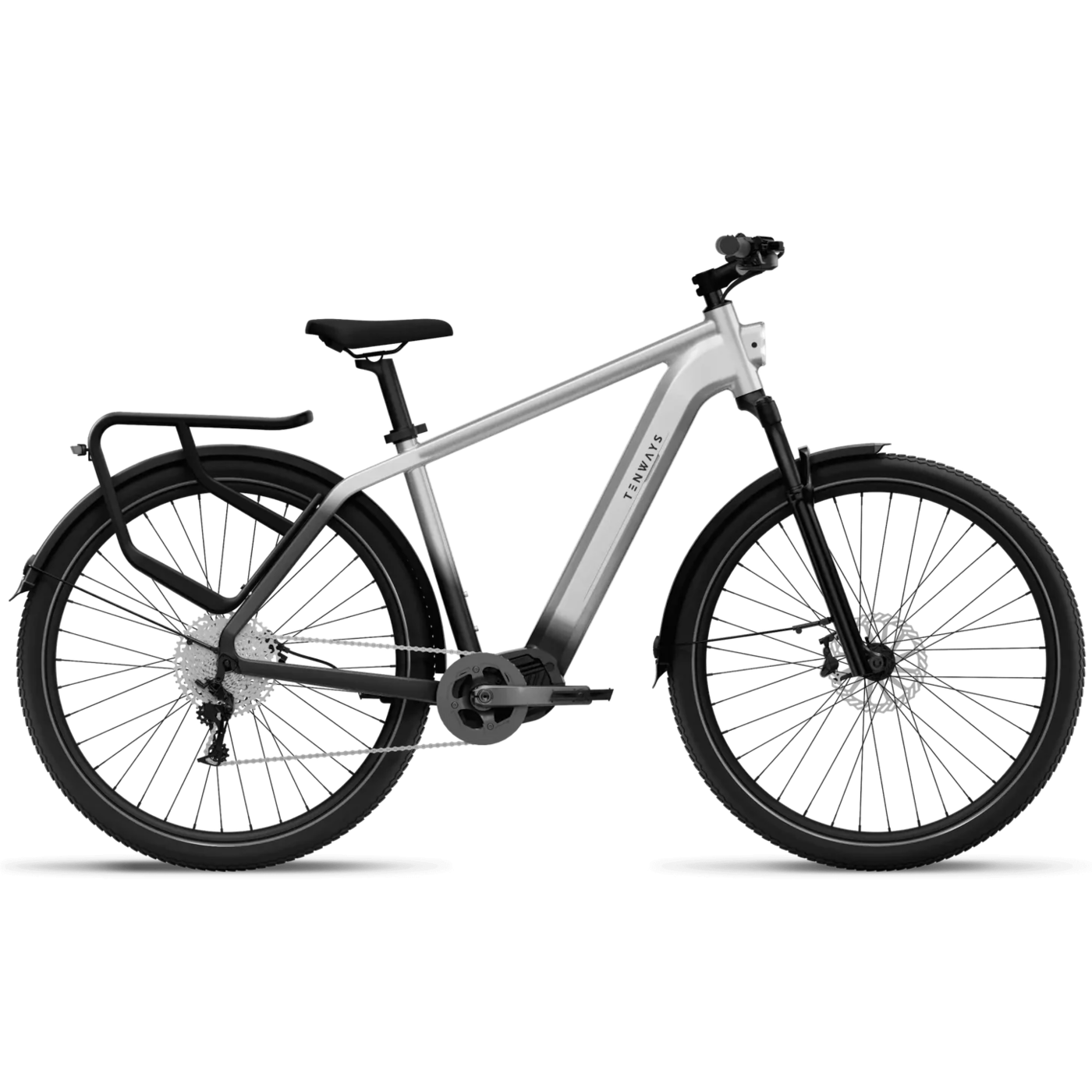 Elektrijalgratas TENWAYS AGO X, 29" Gradient Silver (XL)