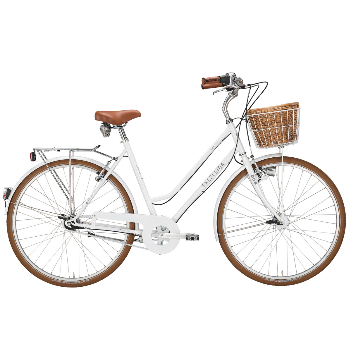 Jalgratas Excelsior Glorious, 28", 7 käiku, valge (L)