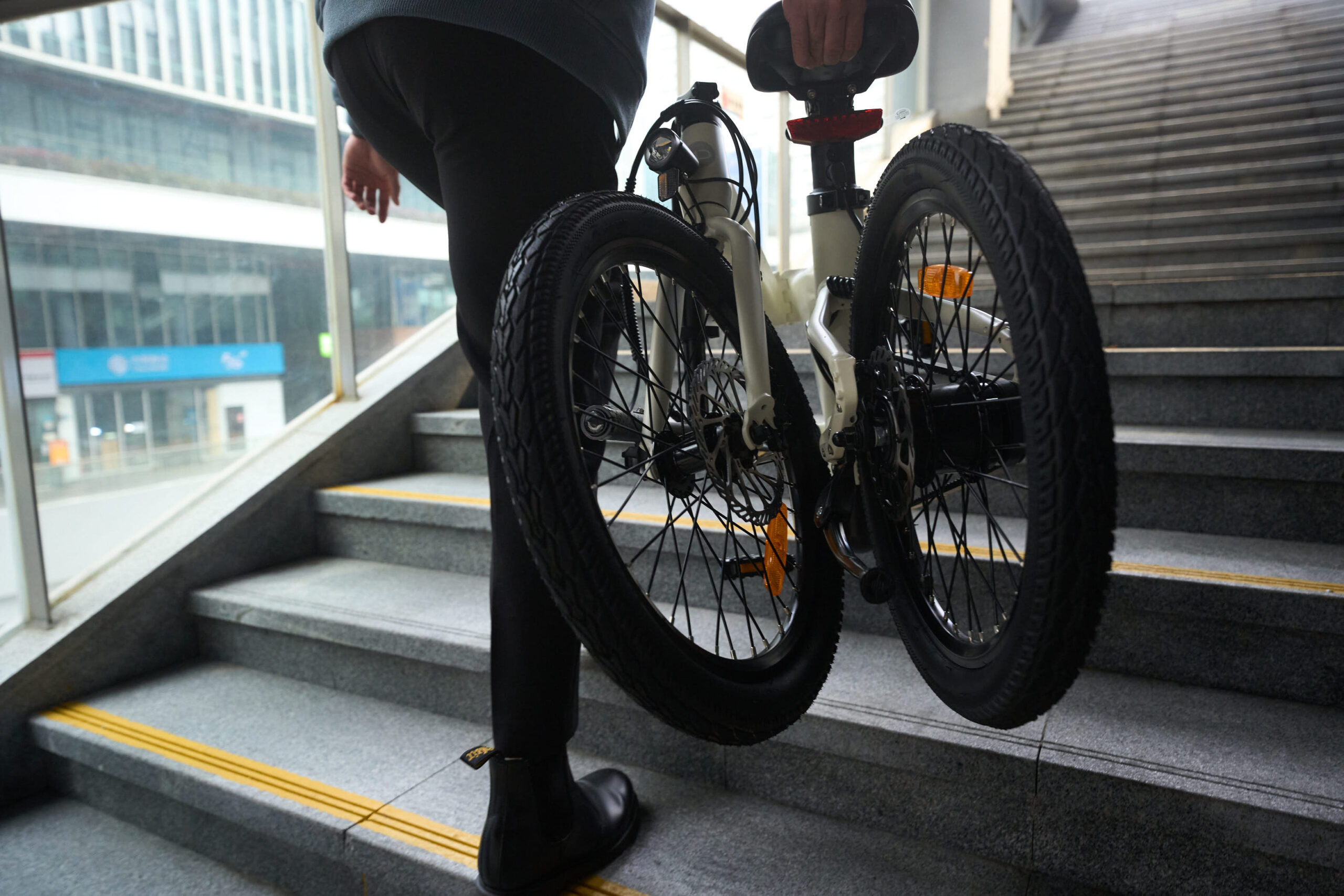 Kokkupandav elektrijalgratas ADO A20 AIR, sinine - Image 5