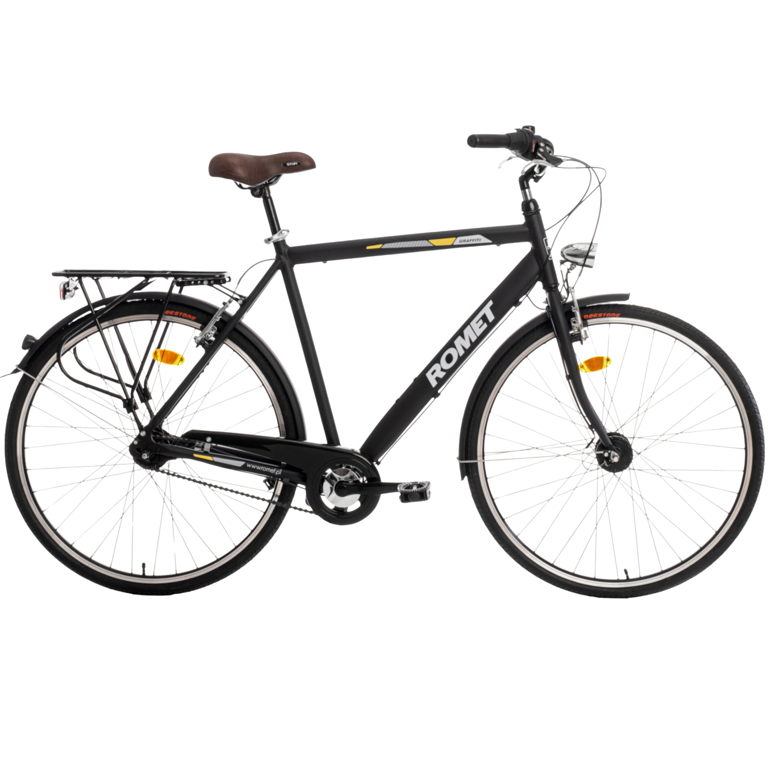 Jalgratas ROMET Graffiti, must