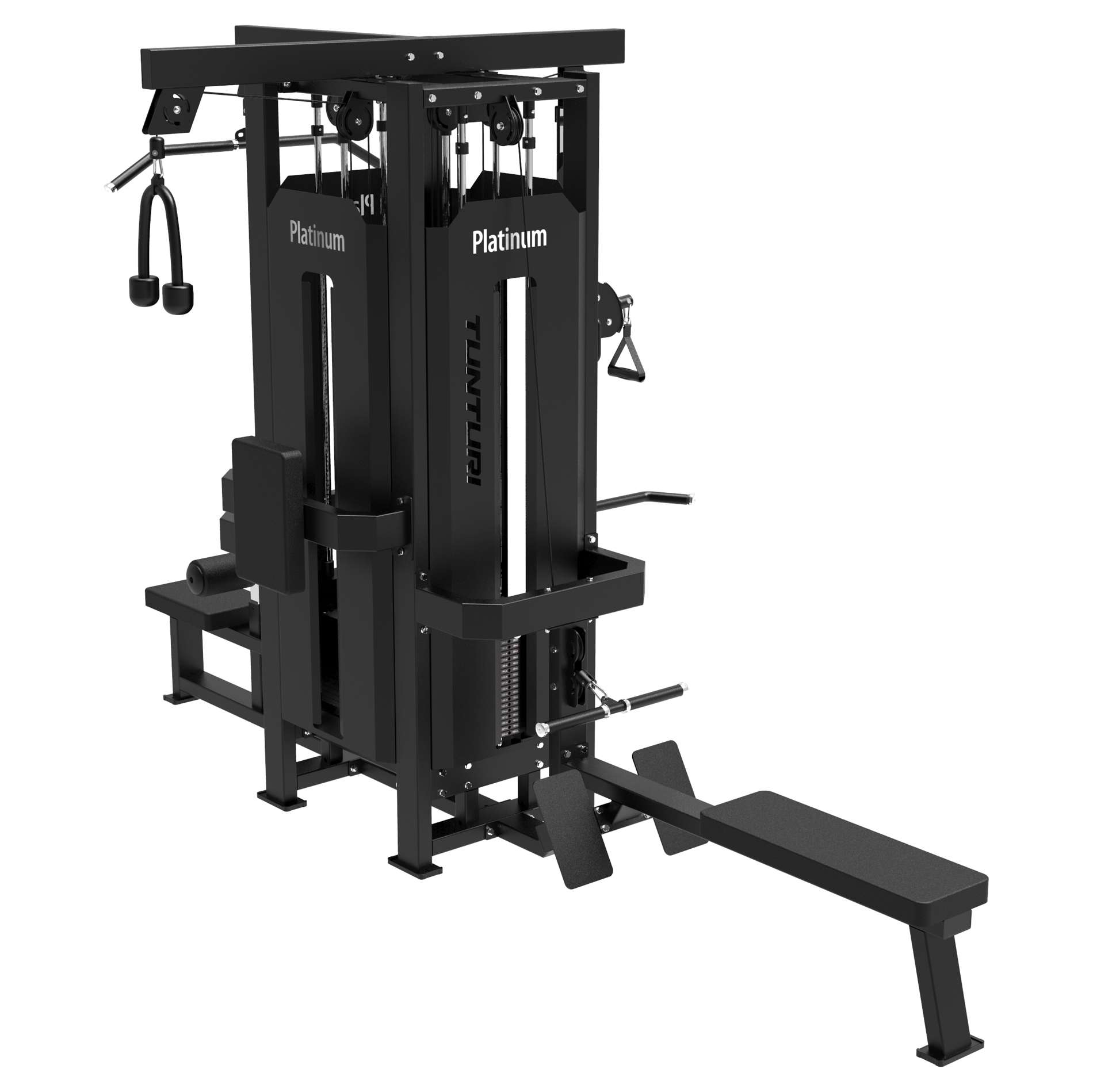 Jõujaam TUNTURI Platinum - Multi Station/4 Stations - Selectorized - V-Series - Image 4