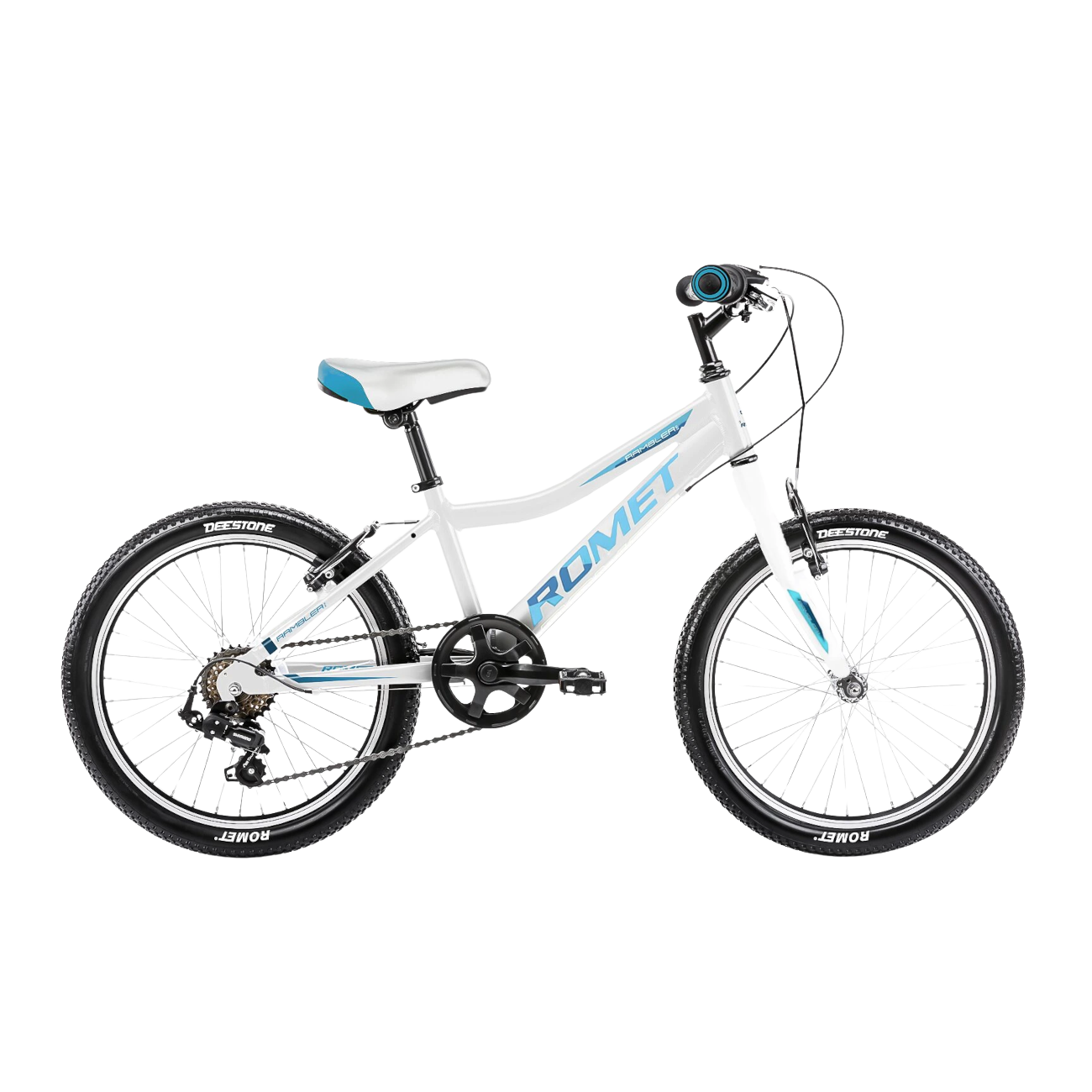Laste jalgratas ROMET Rambler 20 KID 1, valge-sinine