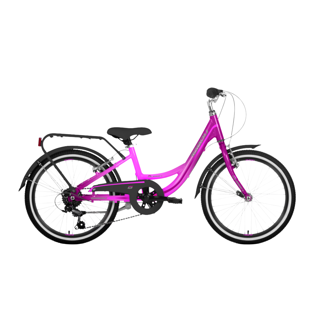 Laste jalgratas TABOU Queen 20, roosa-lilla