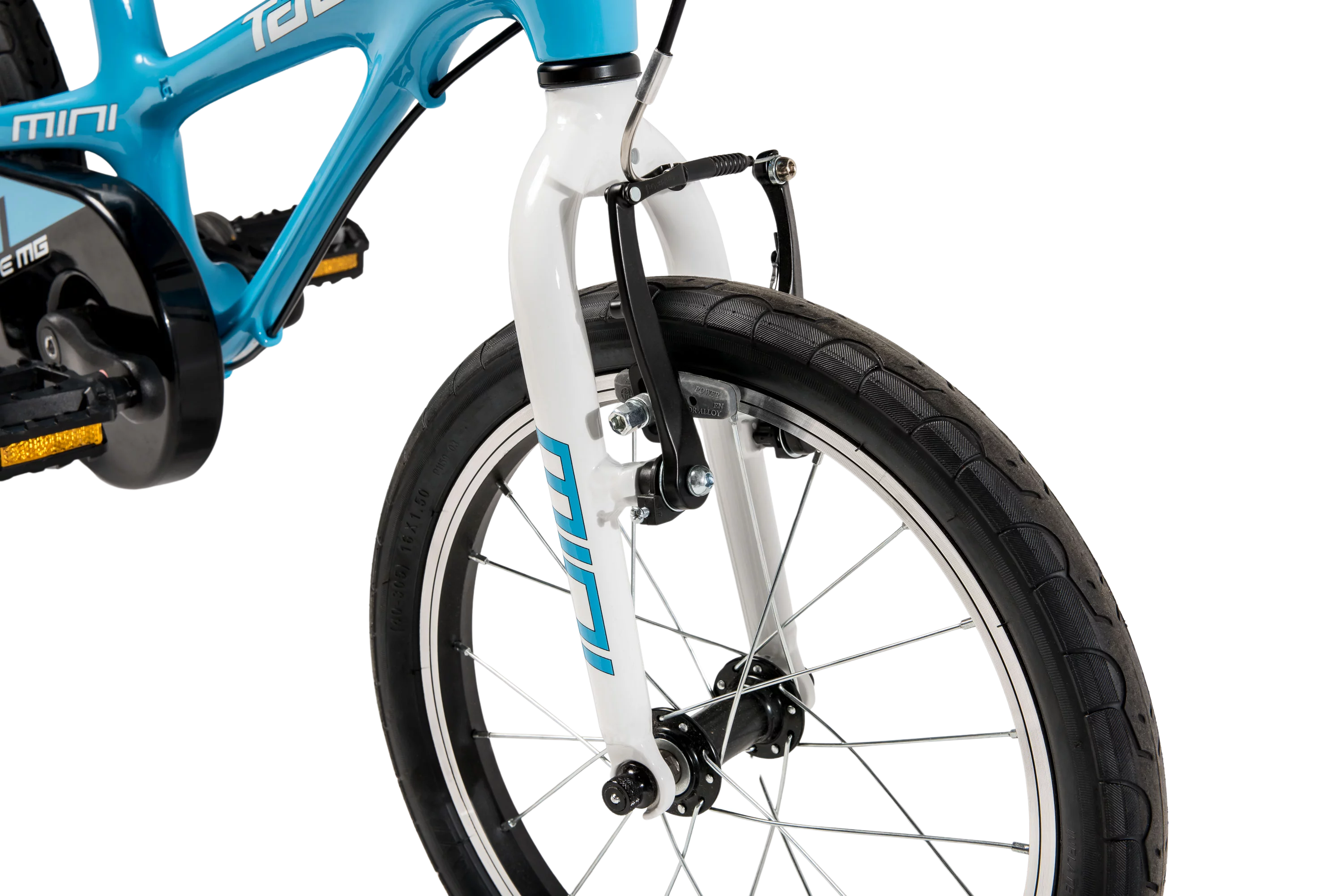 Ülikerge laste jalgratas TABOU Rocket Lite MG, 14" sinine-valge - Image 5