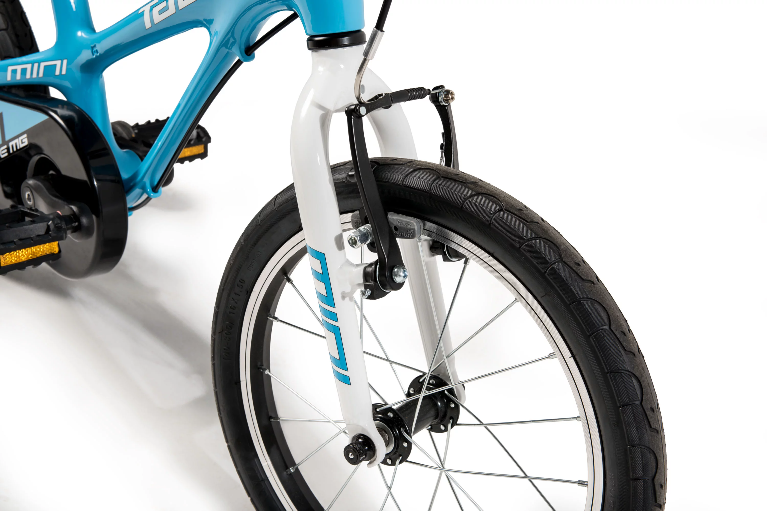 Ülikerge laste jalgratas TABOU Rocket Lite MG, 16" sinine-valge - Image 5