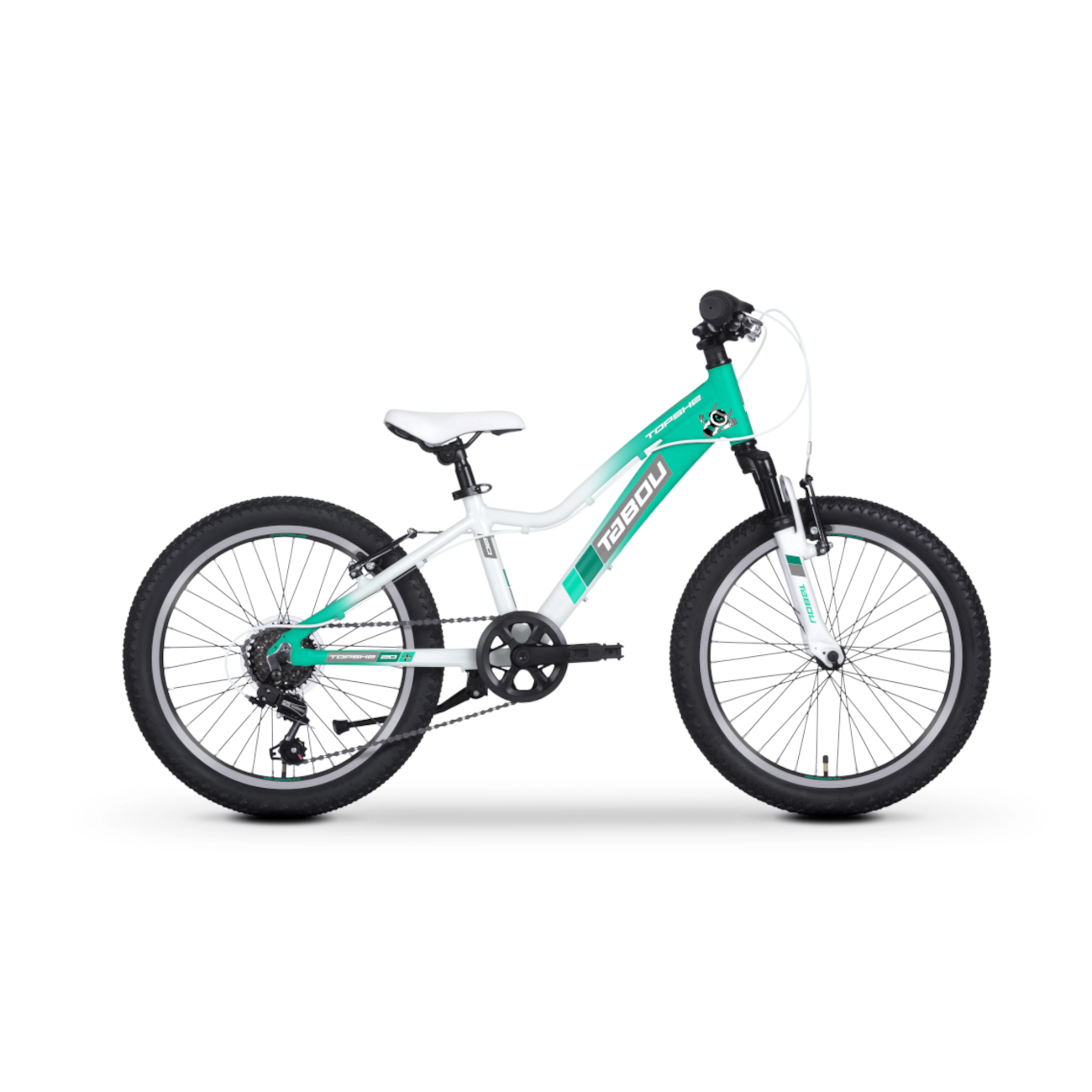 Laste jalgratas TABOU Topshe 20, münt-valge