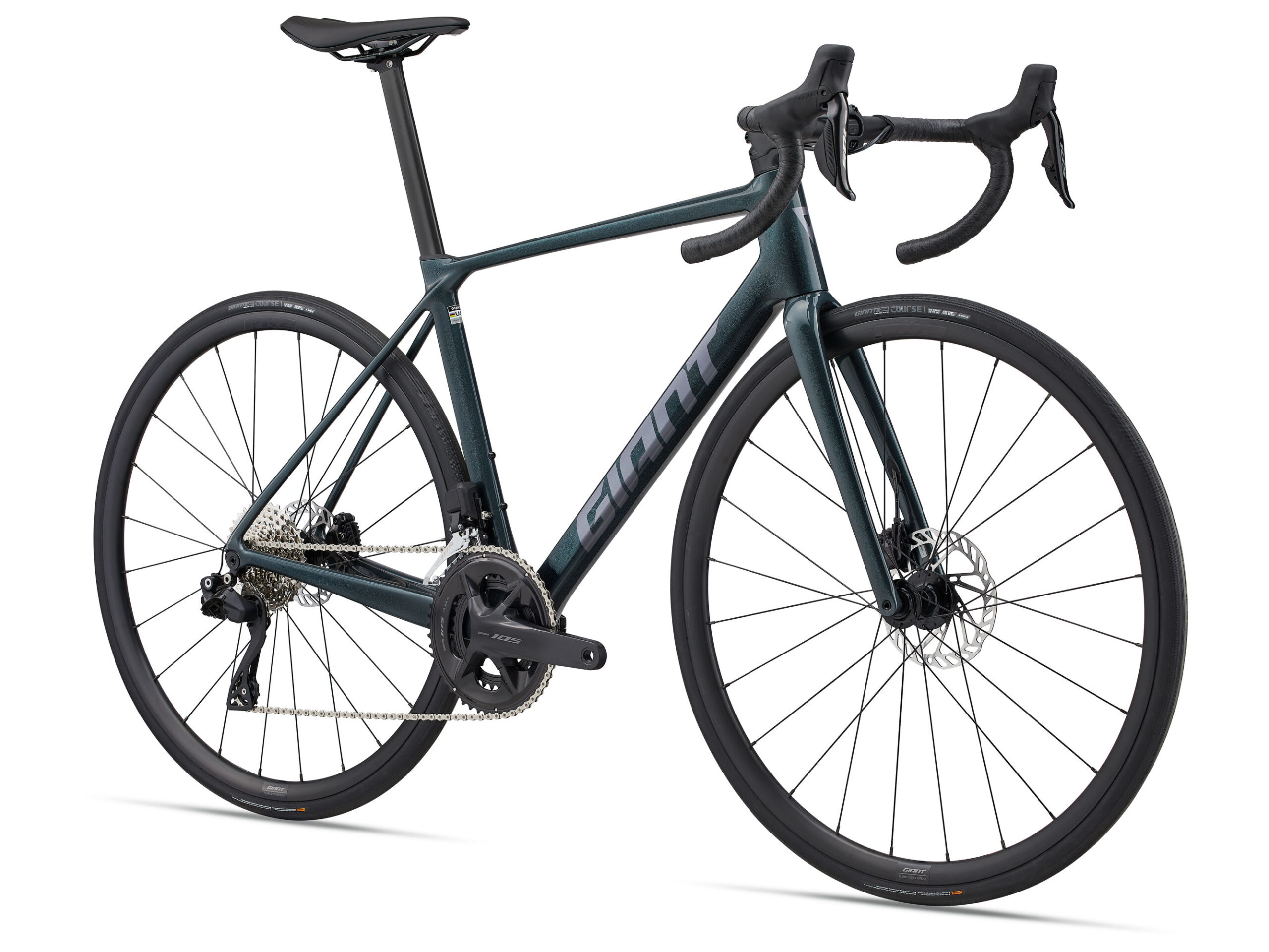 Maanteeratas GIANT TCR Advanced 1 KOM (2025) Asphalt Green (M) - Image 2