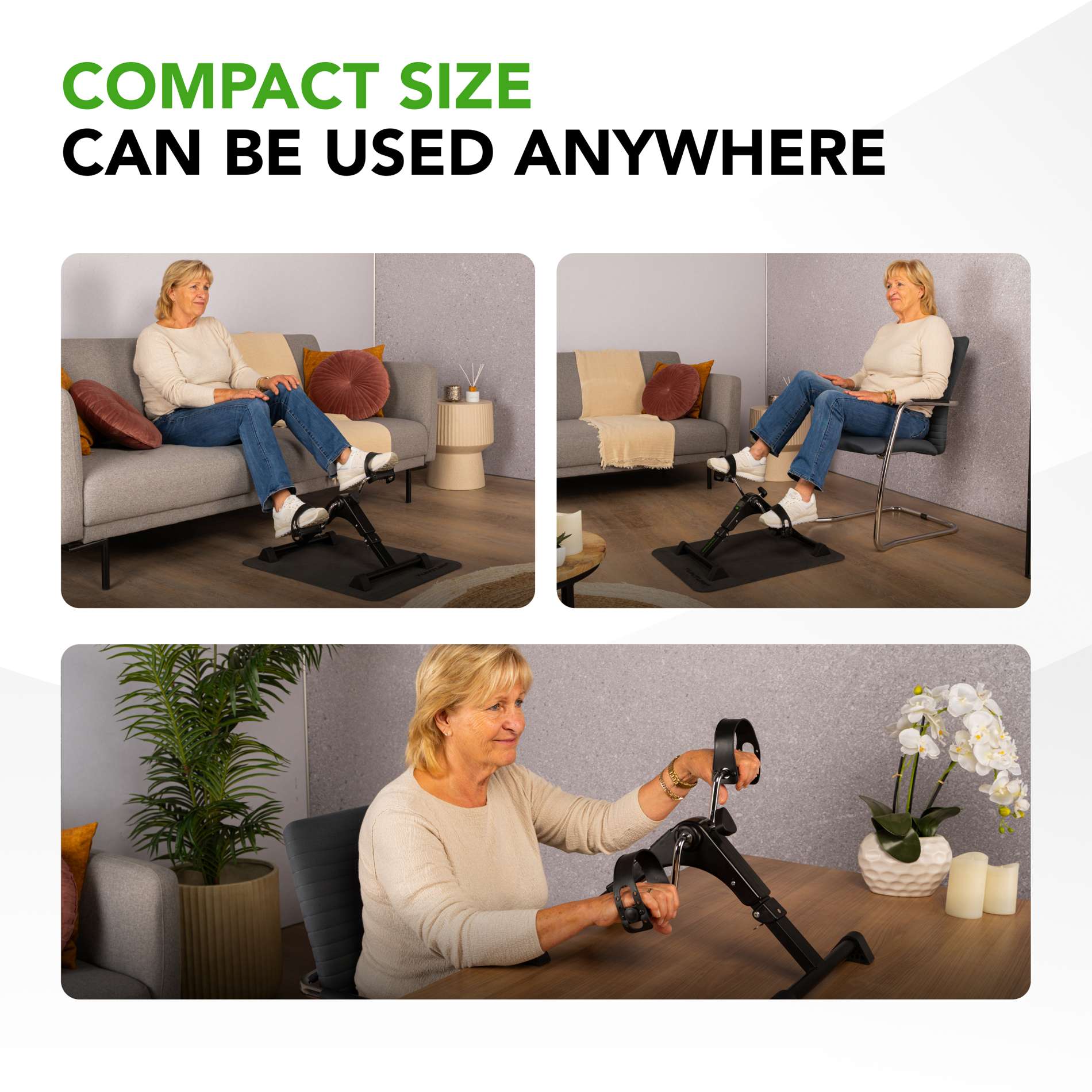 Miniratas ekraaniga TUNTURI Mini Bike Foldable incl Display - Image 3