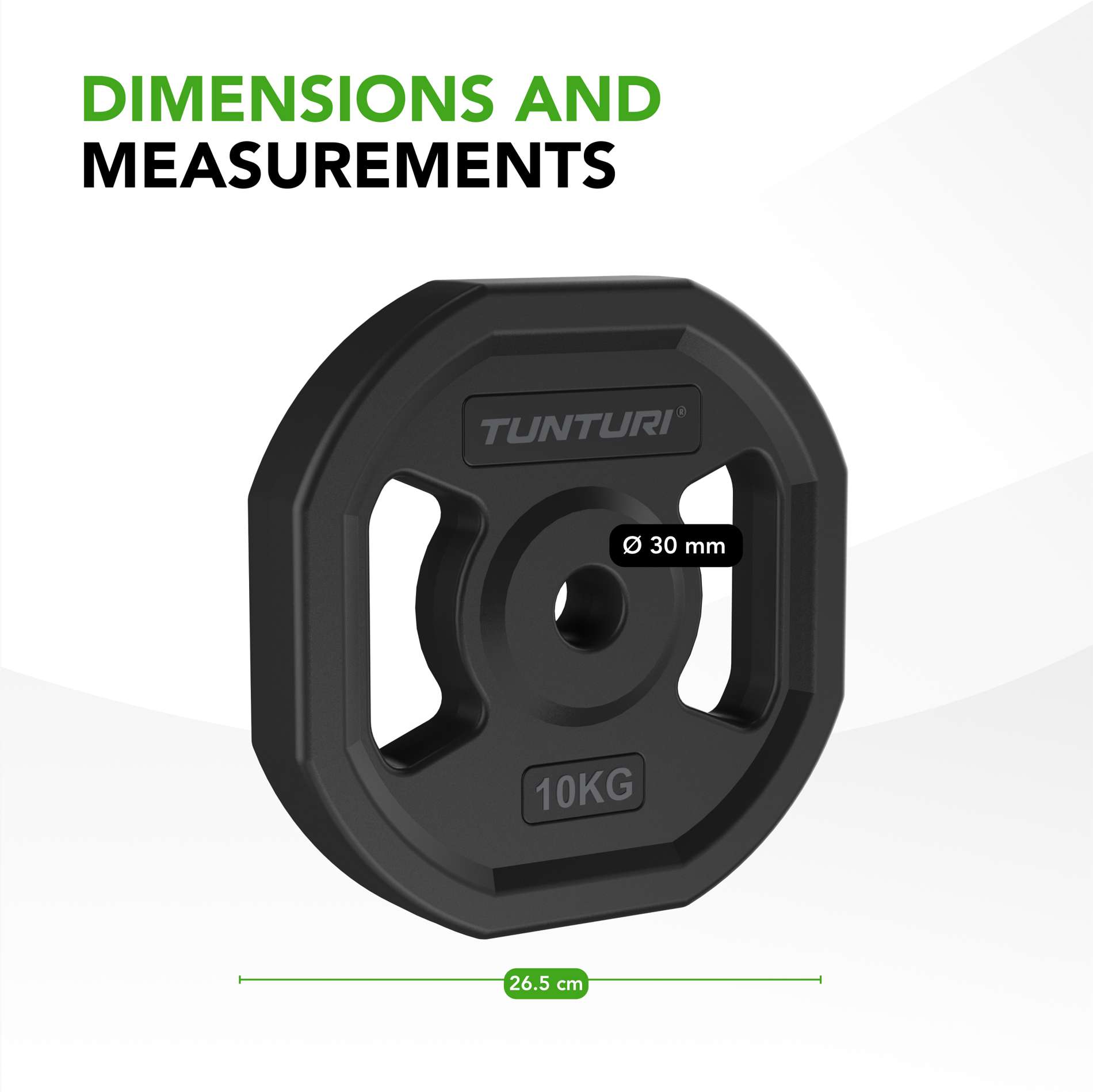 Raskuskettad TUNTURI PRO Aerobic Pump Plates 10 kg - Image 2