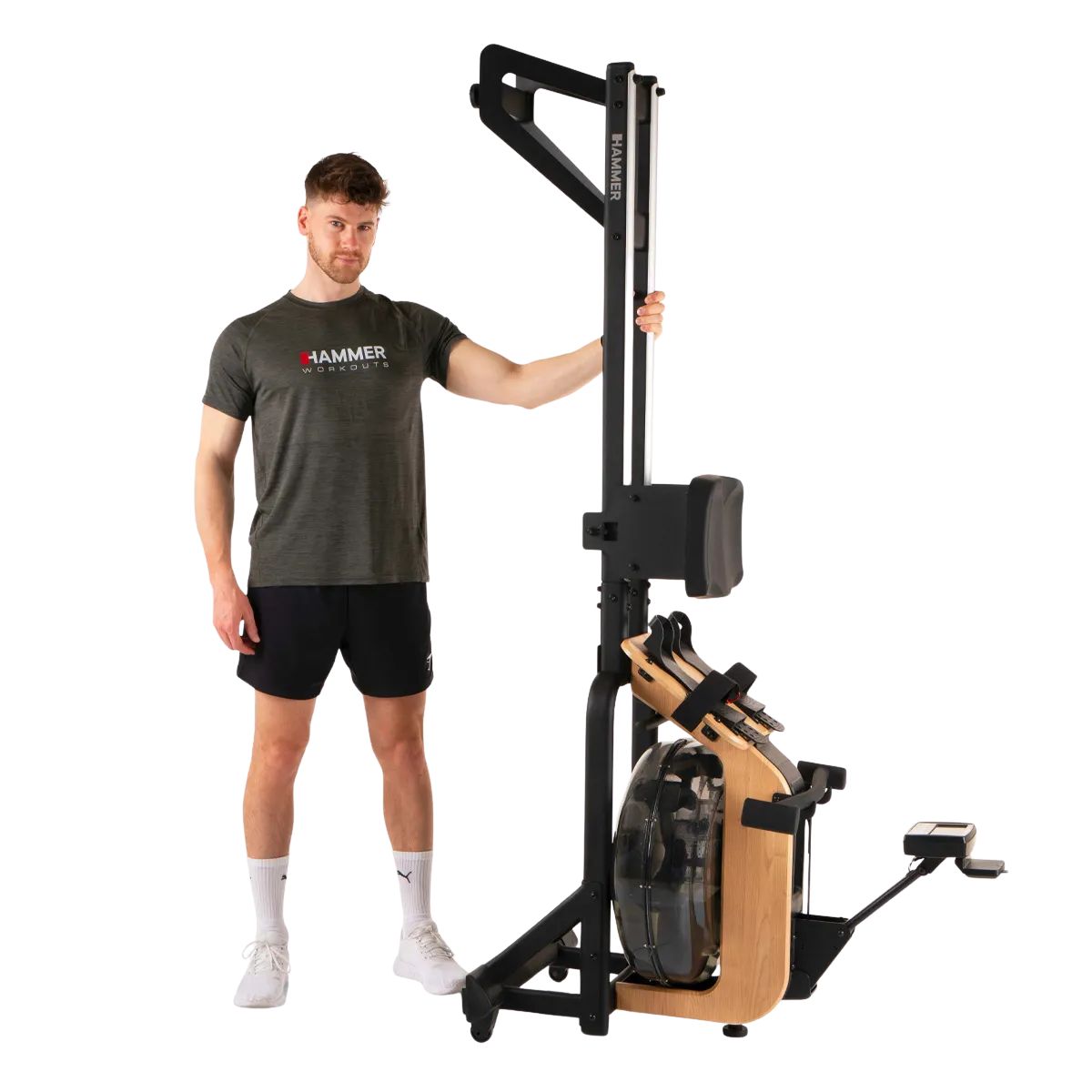 Sõudeergomeeter HAMMER RowFlow 5.0 NorsK - Image 10