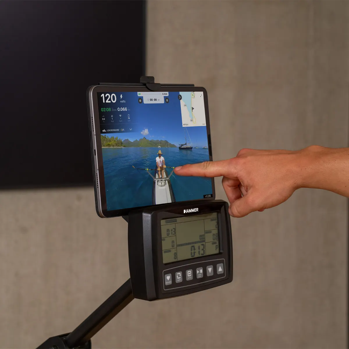 Sõudeergomeeter HAMMER RowFlow 5.0 NorsK - Image 11