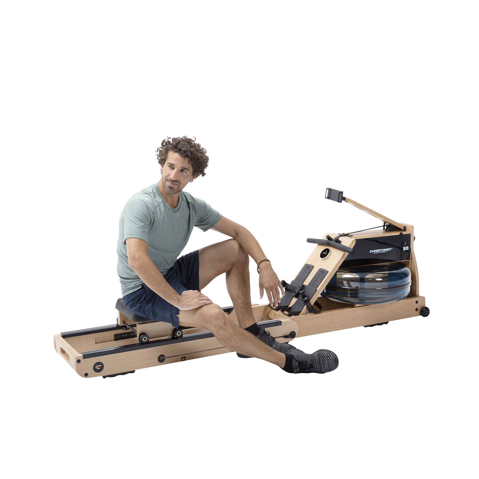 Sõudeergomeeter CHRISTOPEIT WP 5000, tammepuidust - Image 5