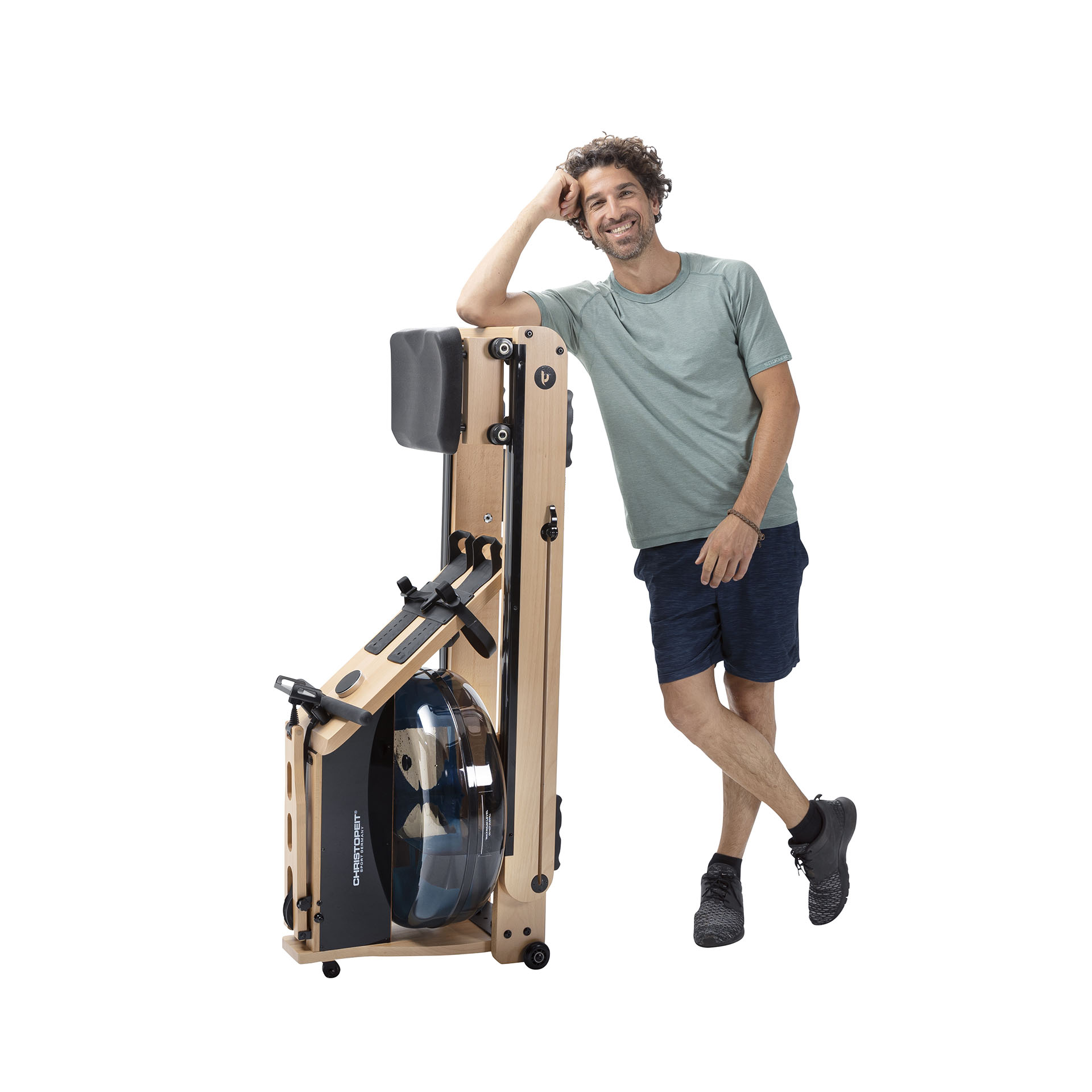 Sõudeergomeeter CHRISTOPEIT WP 5000, tammepuidust - Image 7