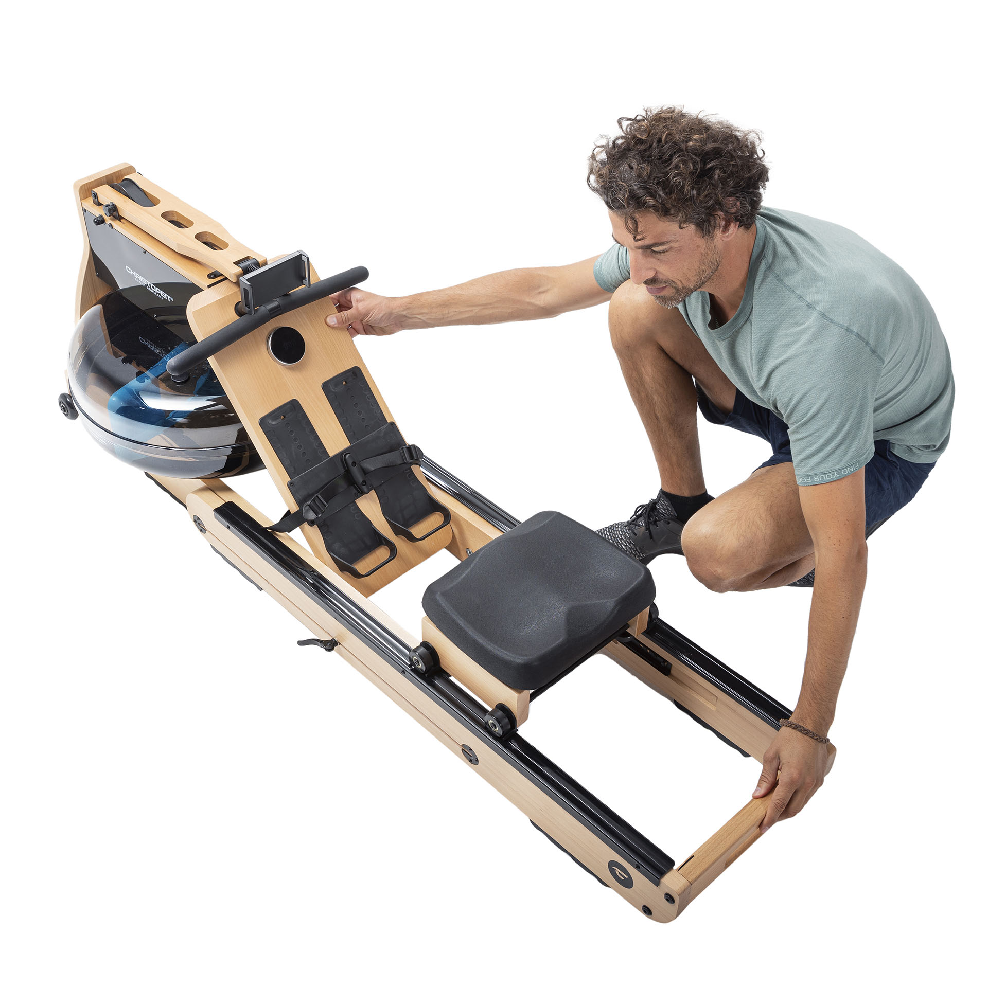 Sõudeergomeeter CHRISTOPEIT WP 5000, tammepuidust - Image 15