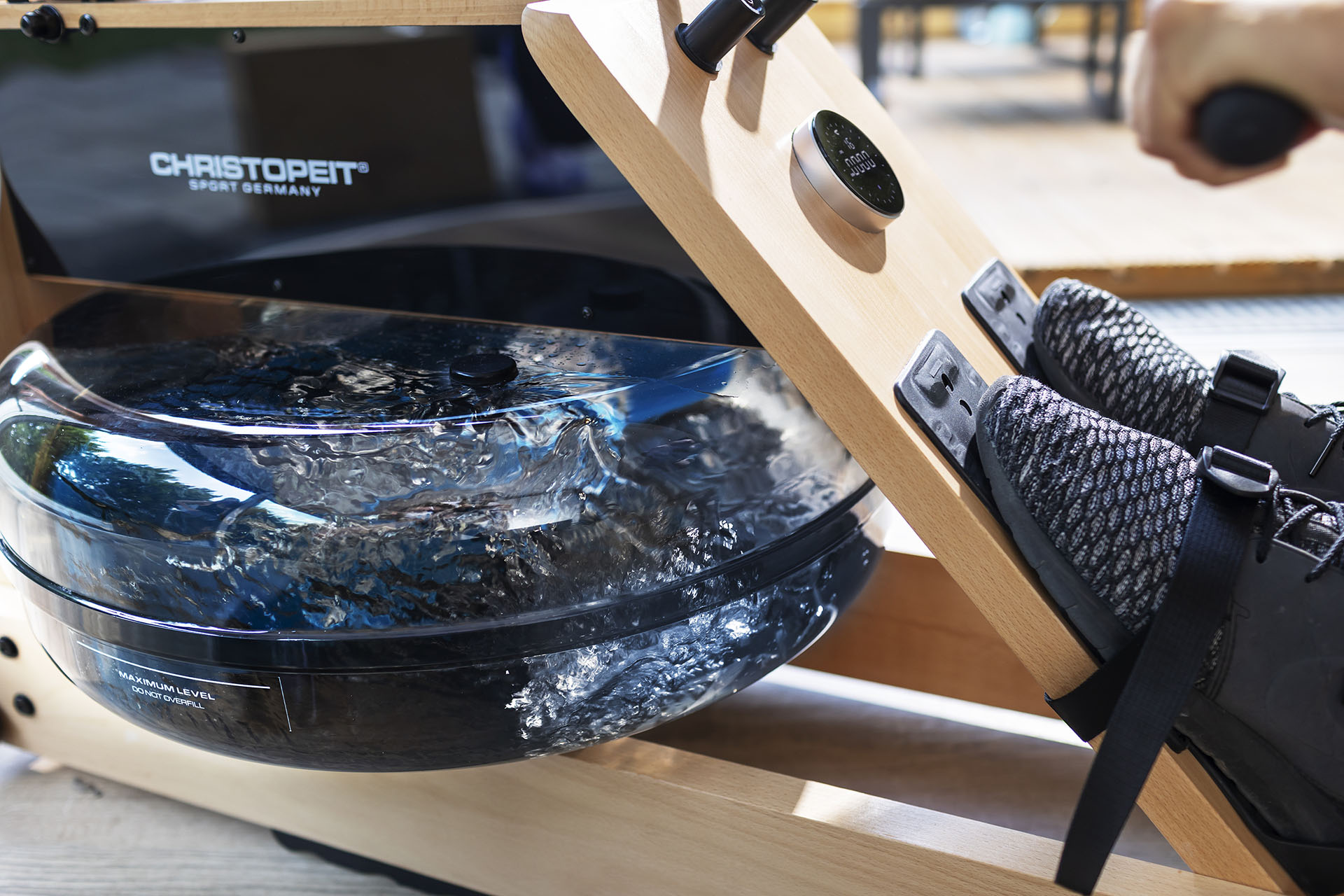 Sõudeergomeeter CHRISTOPEIT WP 5000, tammepuidust - Image 25