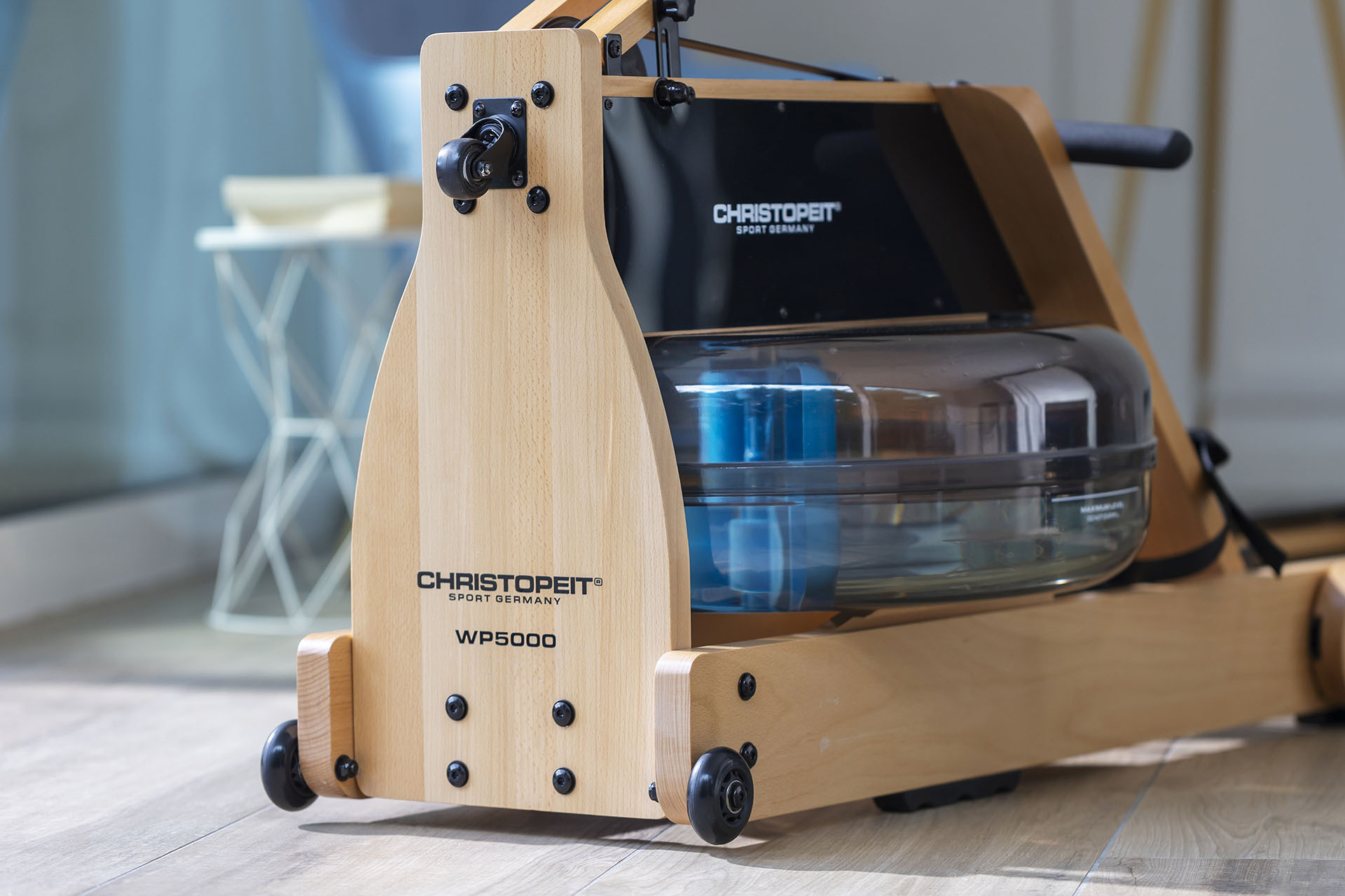 Sõudeergomeeter CHRISTOPEIT WP 5000, tammepuidust - Image 29