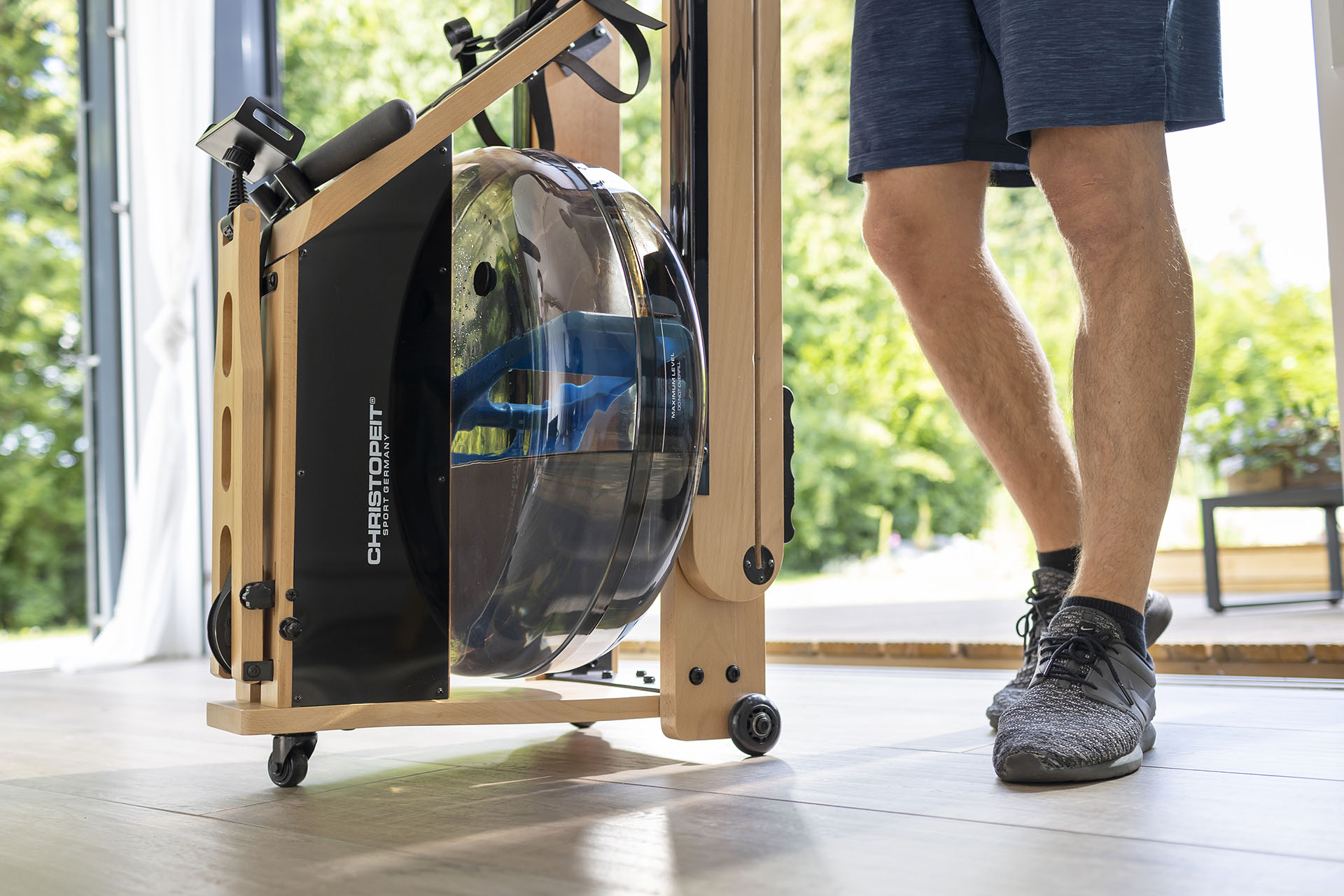 Sõudeergomeeter CHRISTOPEIT WP 5000, tammepuidust - Image 30