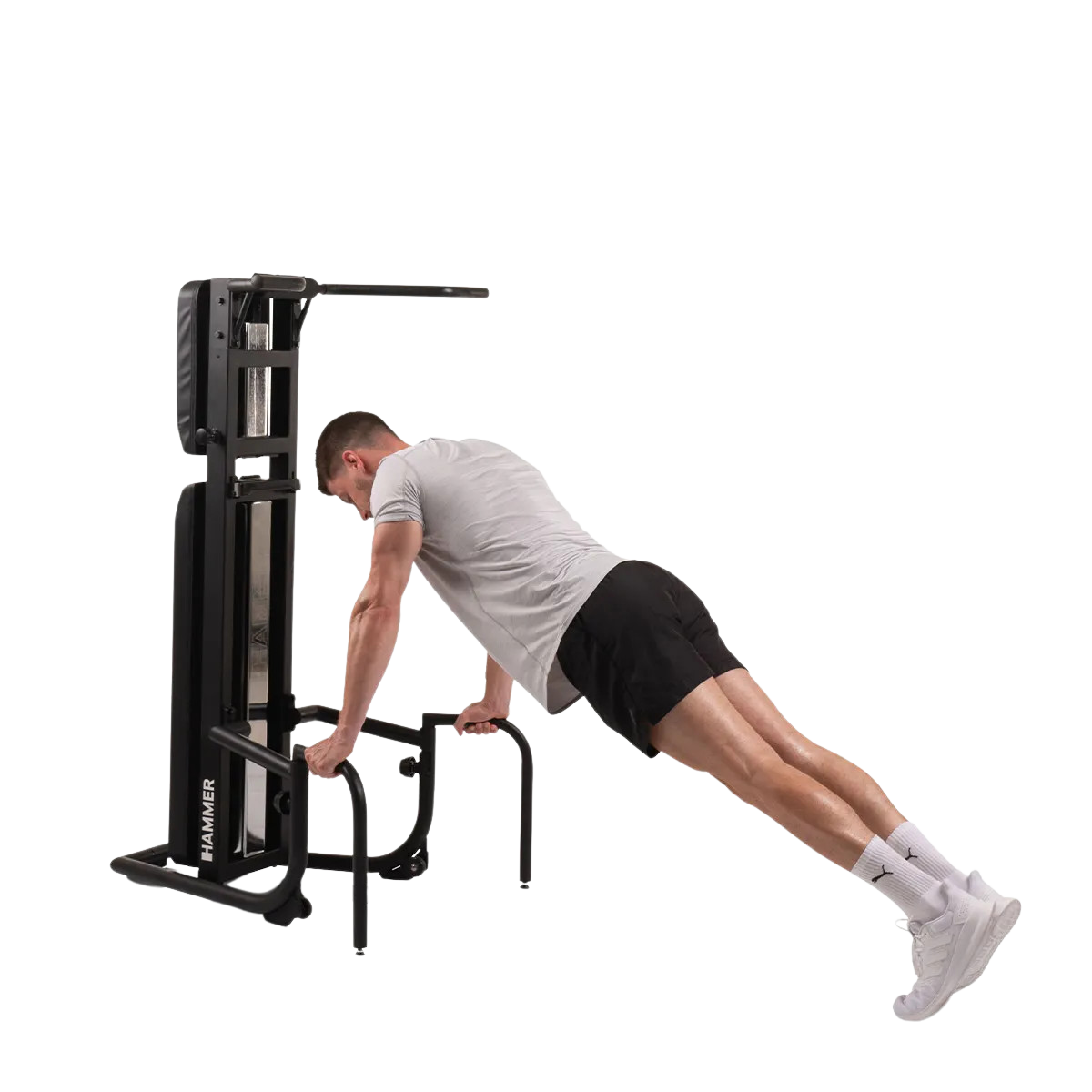 Lõuatõmbe-/treeningpink HAMMER Bench Pullup & Dip - Image 3