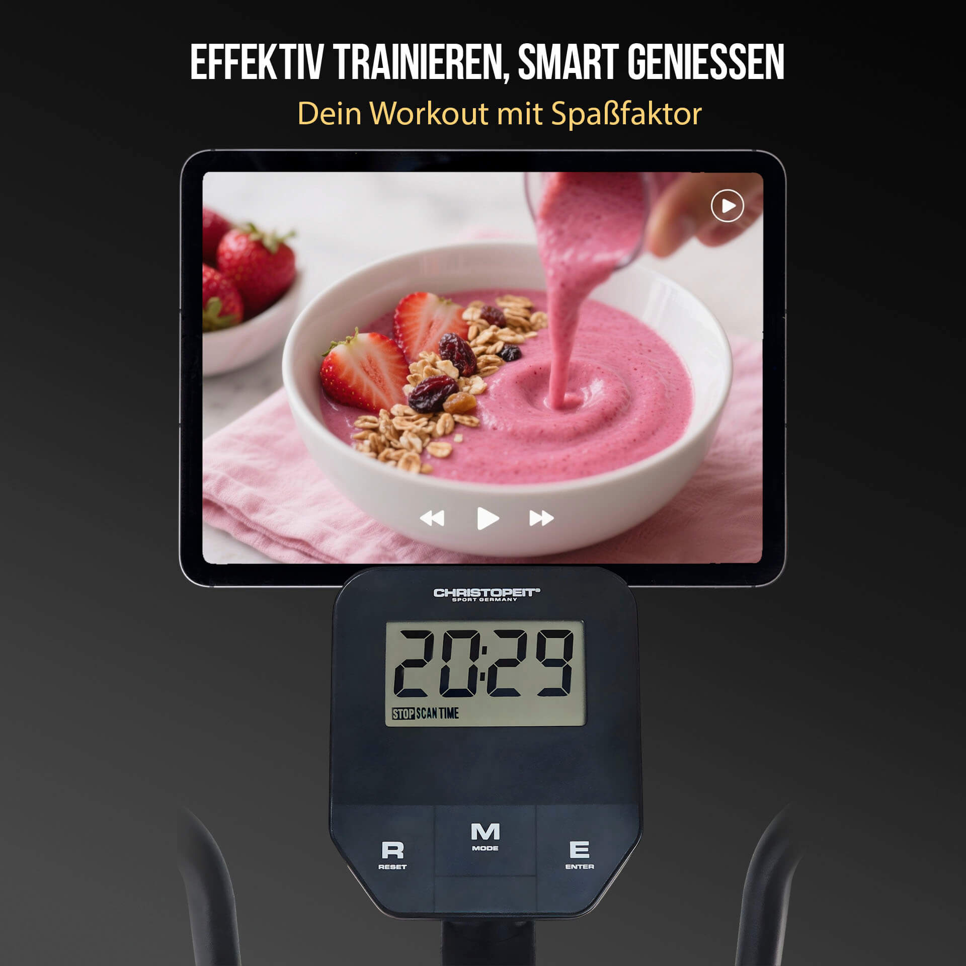 Elliptiline/velotrenažöör CHRISTOPEIT CT 6 - Image 7