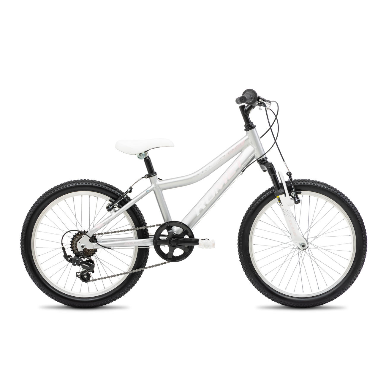 Laste jalgratas ROMET Jolene 20 KID 2, hall-roosa