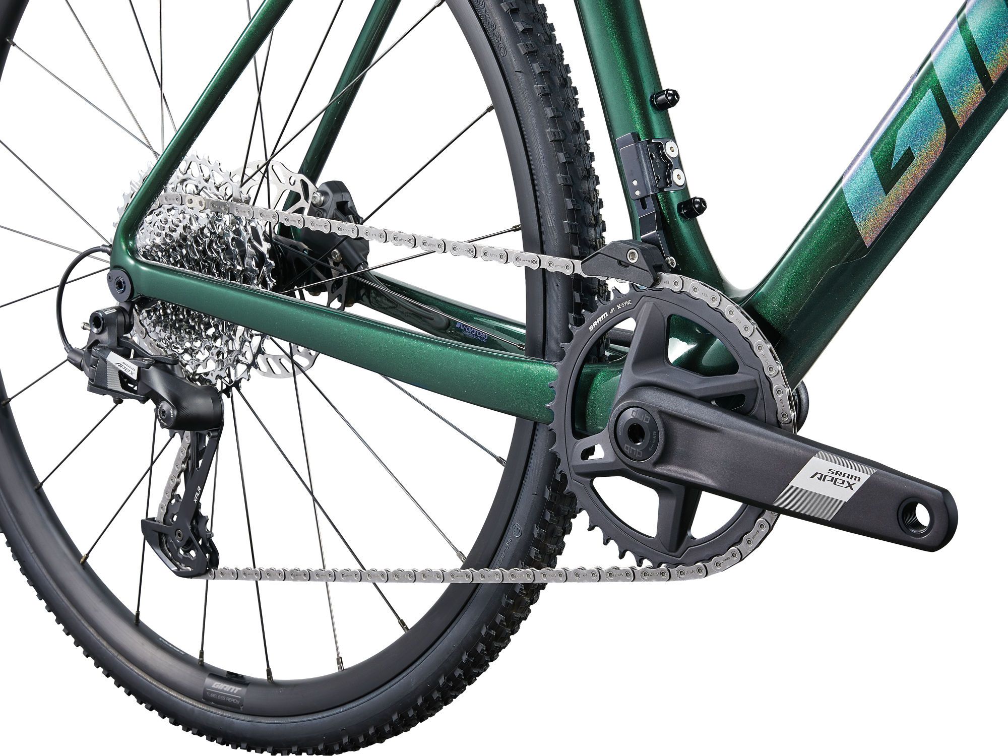 Tsüklokrossi jalgratas GIANT TCX Advanced Pro 2, Kelp Forest (M) - Image 3