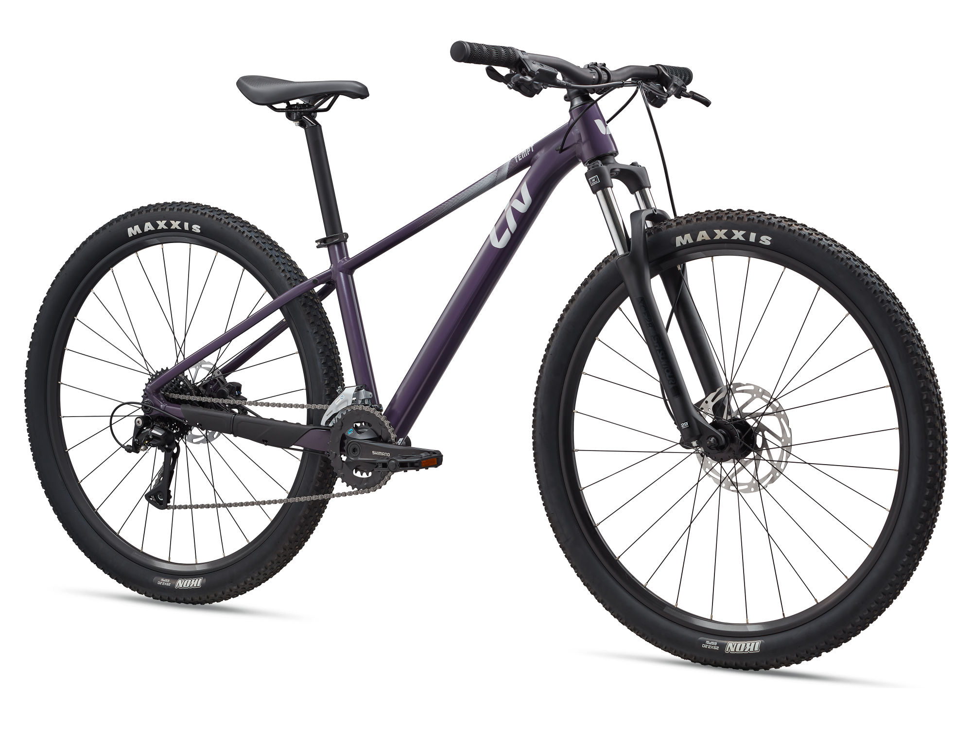 Noorte jalgratas LIV Tempt 3, 27,5" XS, Tyrian Purple - Image 2